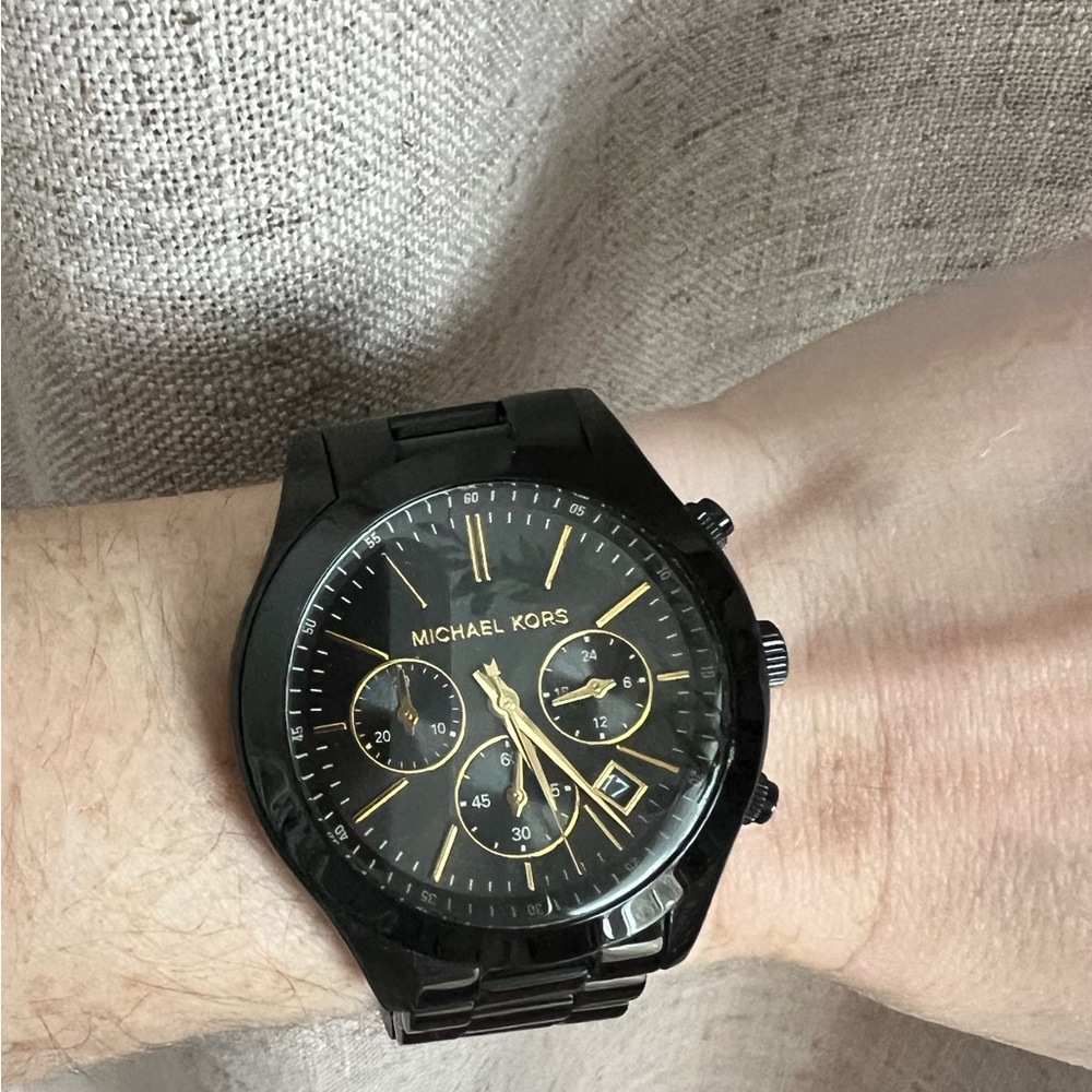 Michael Kors Watch (women’s, black)